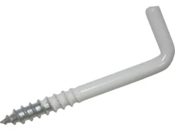 DH Schraubhaken Gerade Kunststoffbesch. Ø3,3x40 Mm 250 St.