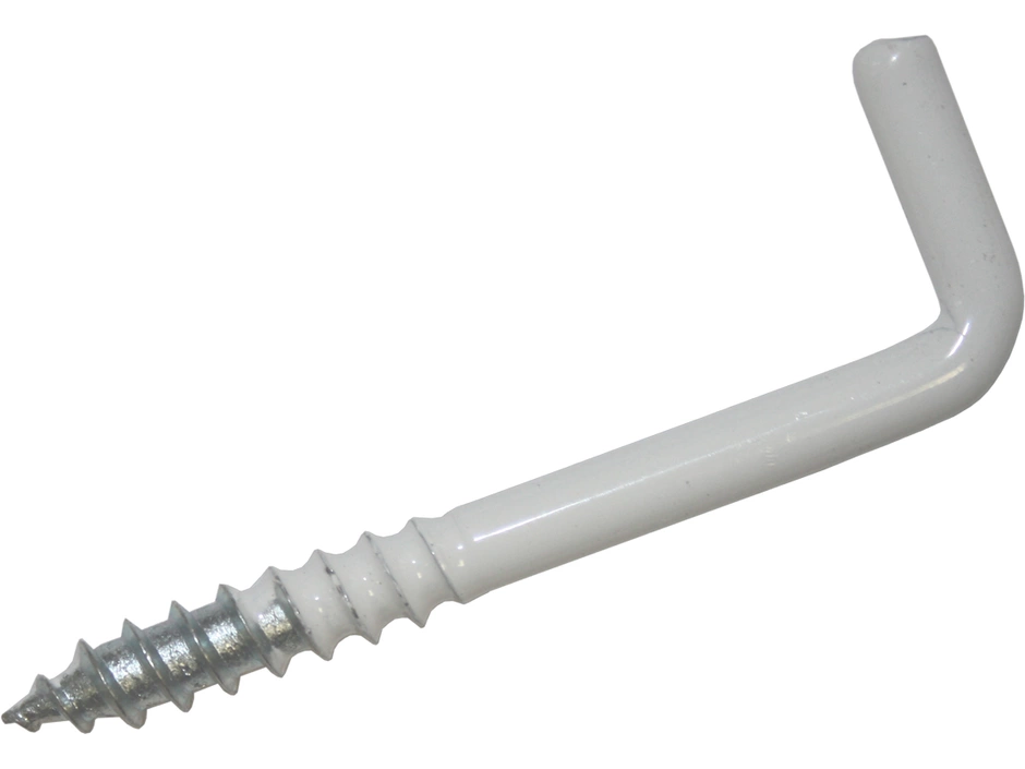 DH Schraubhaken Gerade Kunststoffbesch. Ø3,3x40 Mm 250 St.