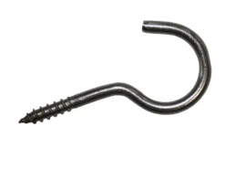 DH Schraubhaken Gebogen Edelstahl A2 Ø2,9x40 Mm 10 St.