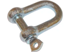 DH Schäkel Gerade Form Geschm. M. Kragenbolzen Ø13 Mm 10 St.