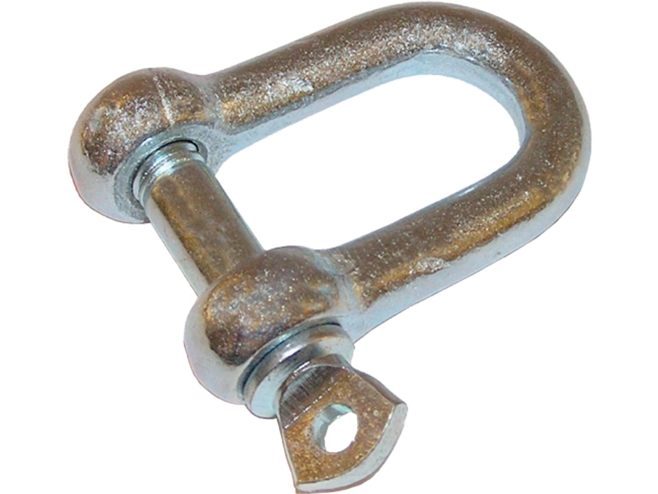 DH Schäkel Gerade Form Geschm. M. Kragenbolzen Ø13 Mm 10 St.