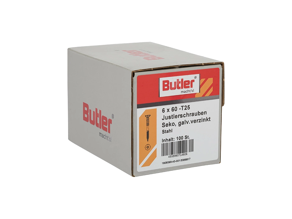 Butler Macht´s! Justierschraube Ø6x60 Mm – Bild 2