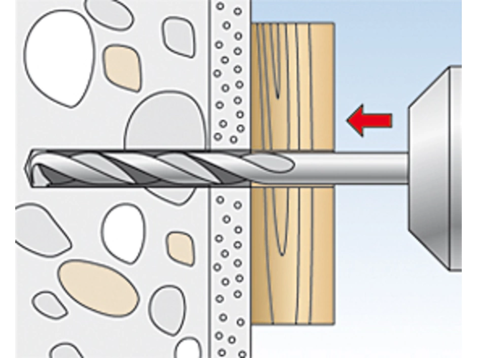 Fischer Nageldübel N Flachkopf Ø5x25/1 Mm 100 St. – Bild 4