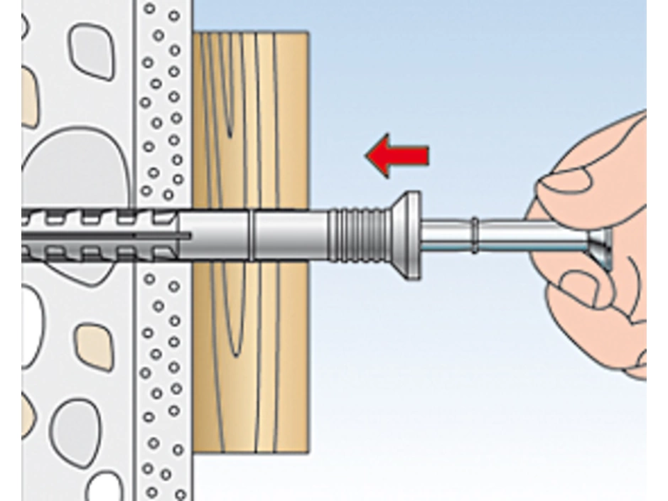 Fischer Nageldübel N Pilzkopf Ø6x30/1 Mm 100 St. – Bild 5