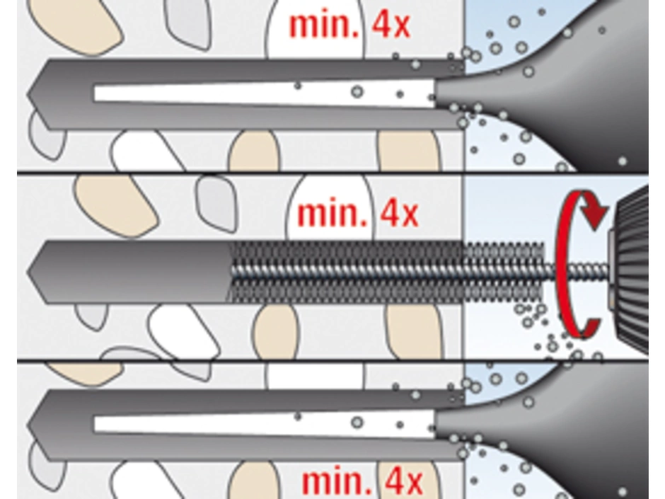 Fischer Ankerstange RG A4 M10x350 Mm – Bild 3