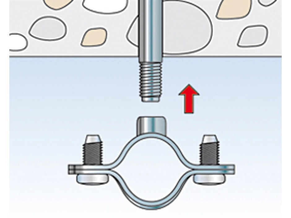 Fischer Schraubabstandsschelle AM 40 Mm – Bild 7