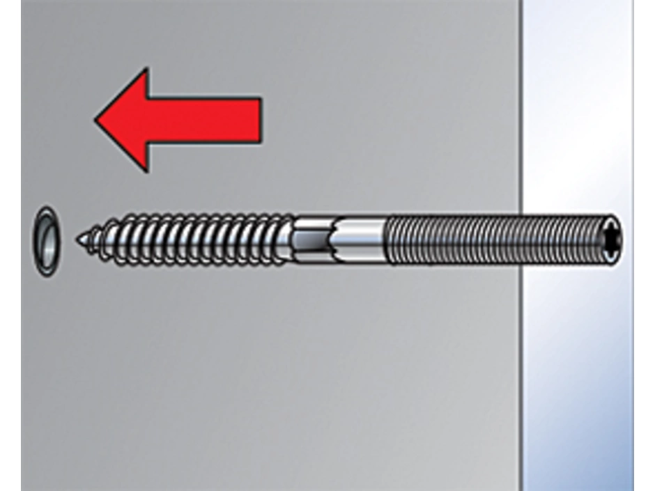 Fischer Stockschraube STST Ø6x60 Mm – Bild 4