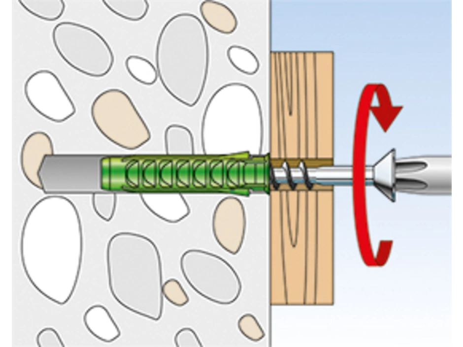 Fischer Dübel SX Green S Ø6x30 Mm – Bild 6