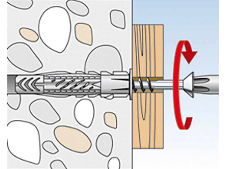 Fischer Universaldübel UX WH Ø8x50 Mm – Bild 6