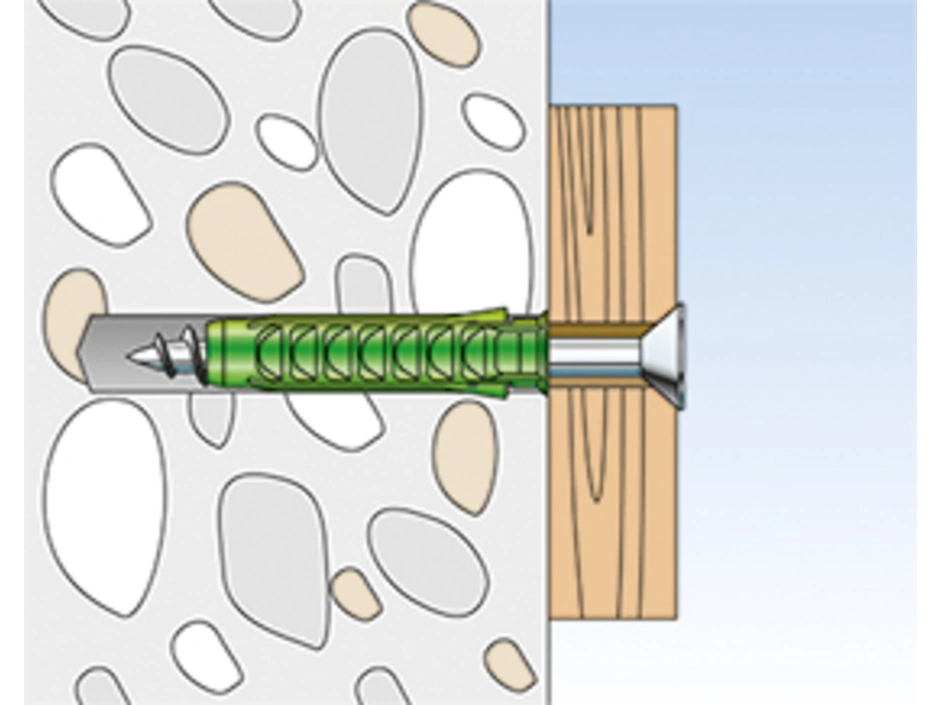 Fischer Dübel SX Green S Ø6x30 Mm – Bild 7