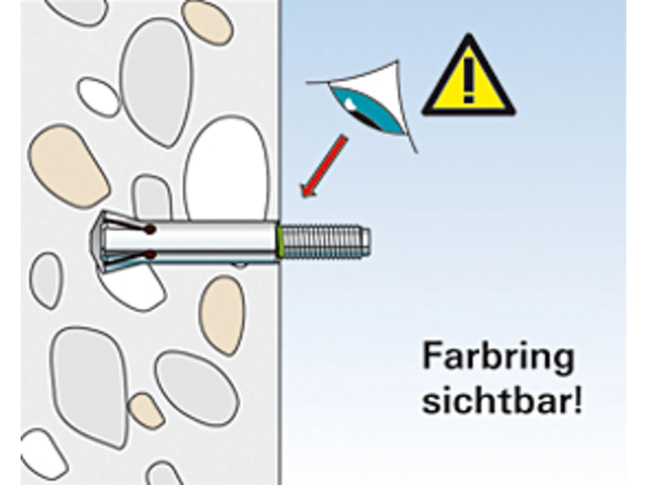Fischer Zykon-Bolzenanker FZA 22x100 M16/60 A4 – Bild 8