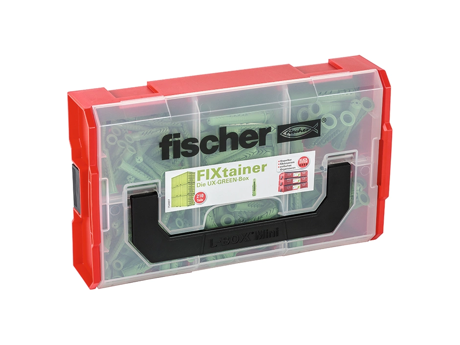 Fischer Fixtainer UX-green-Box 210-tlg.