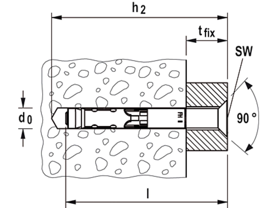 Fischer Hochleistungsanker FH II SK A4, 18/30 Mm – Bild 4