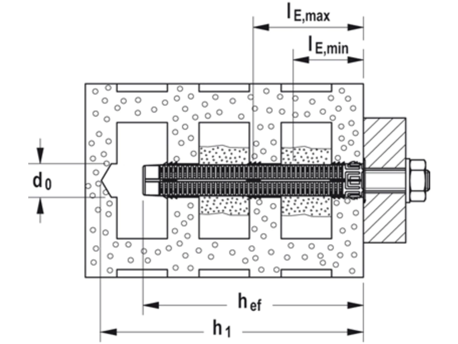 Fischer Ankerhülse FIS H K 12x50 Mm – Bild 4