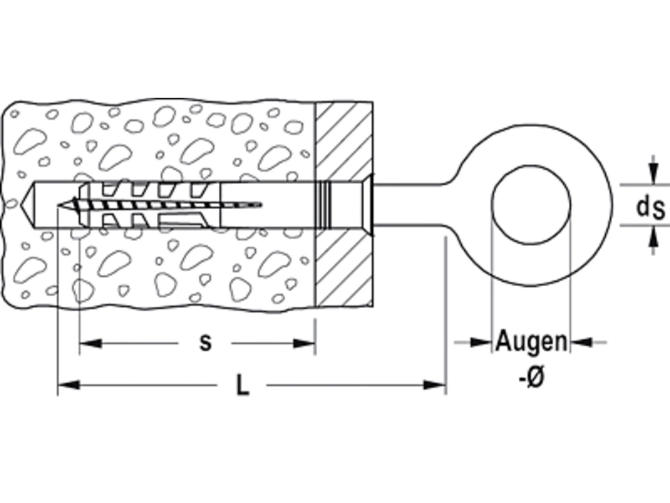 Fischer Ösenschraube GS 10x160 Mm – Bild 4