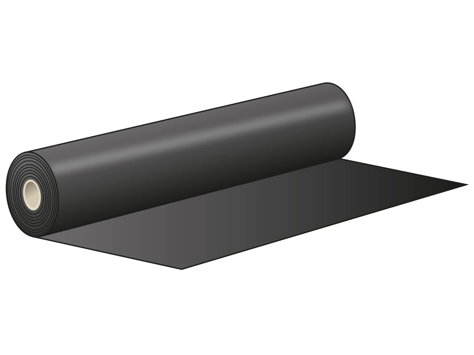 Baufolie Schwarz 200 My 50x4 M